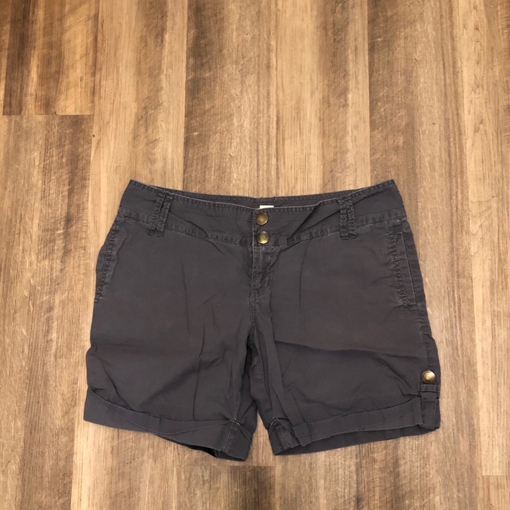 Dark grey cotton shorts * 11 * super comfy!